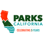 Parks California logo - Celebrating Five Years